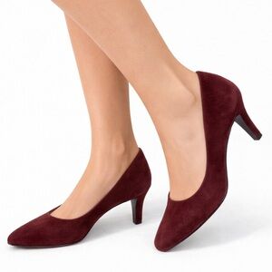 [Cole Haan] Classic Cordovan Suede Juliana Pump